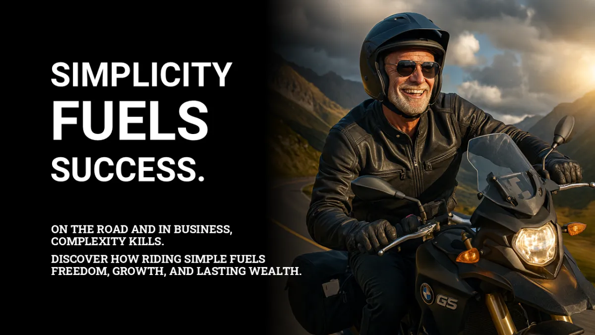 Ride Simple and Build Wealth on the Road