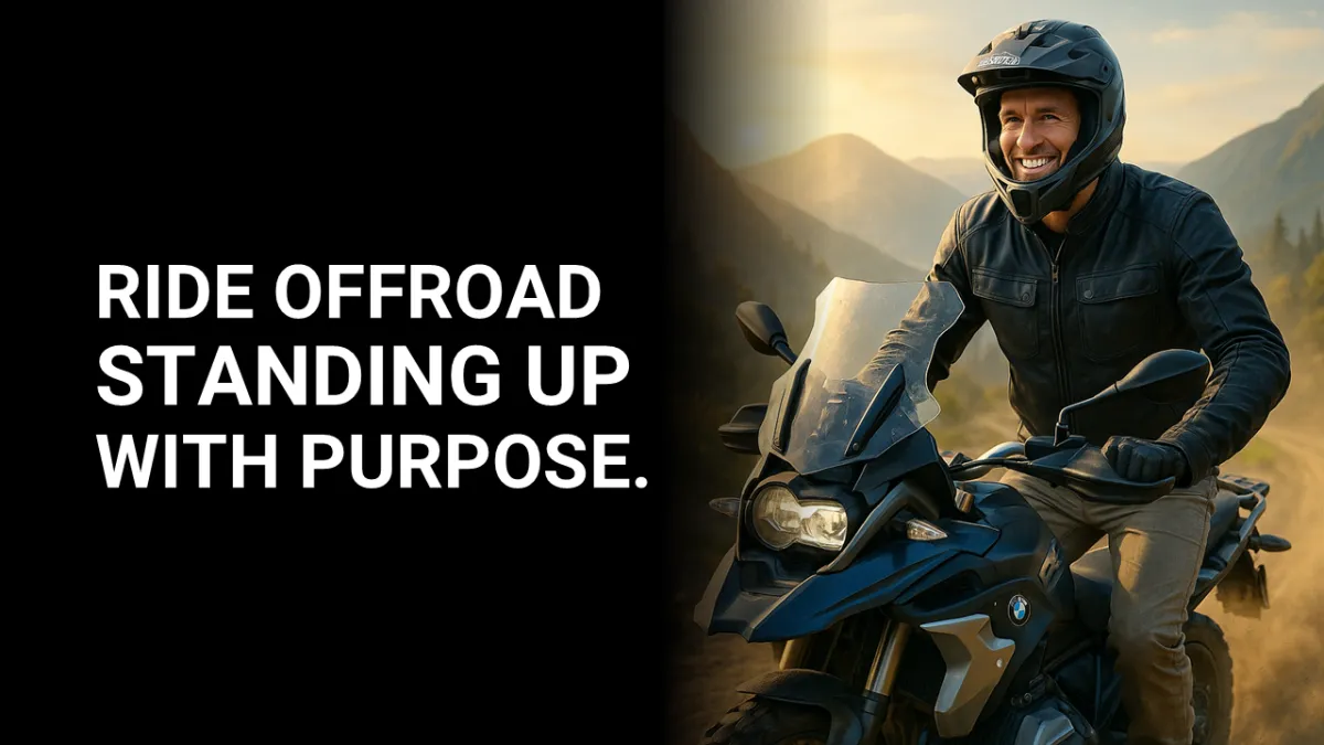 Why We Stand - The Art of Off-Road Riding