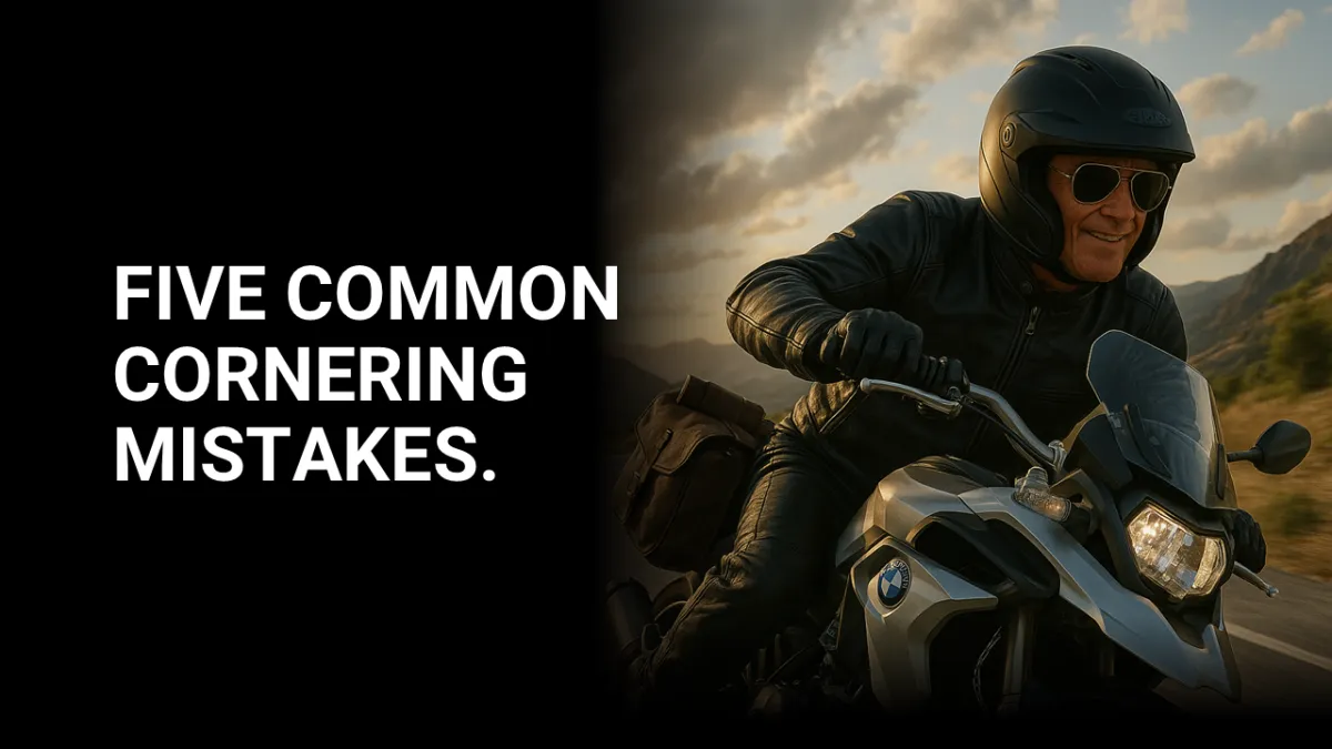 Five Common Cornering Mistakes