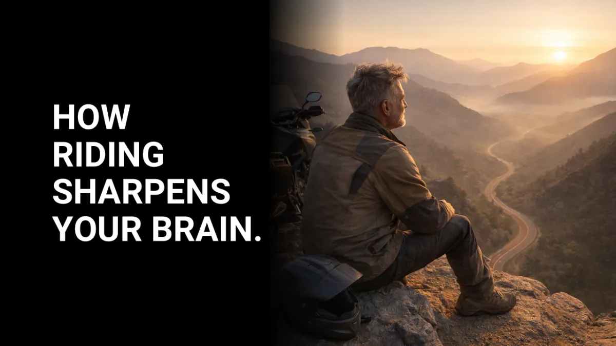 Motorcycling Shapes a Healthy Brain