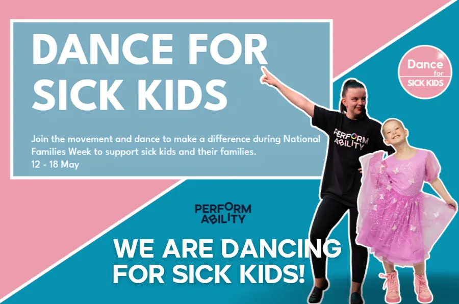 Perform Ability Is Dancing for Sick Kids – And You Can Too! 💗💙