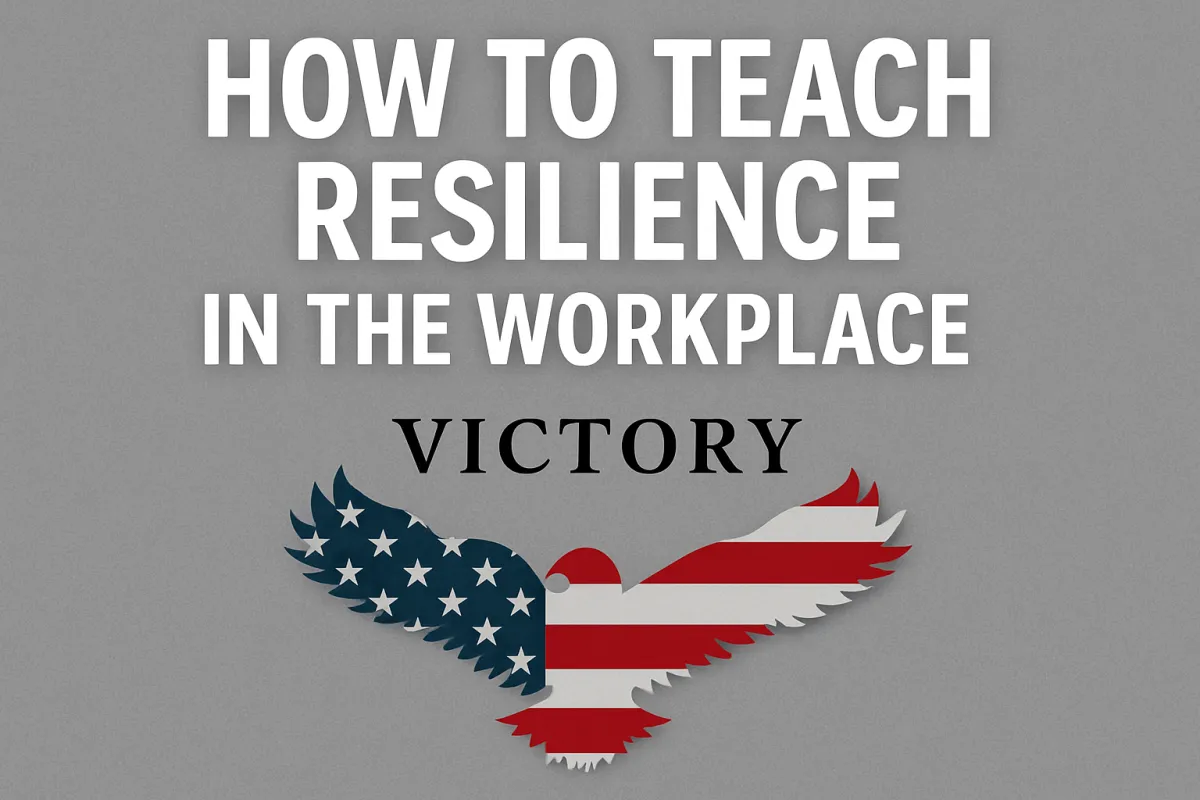 Victory Leadership Coaching logo with how to teach resilience
