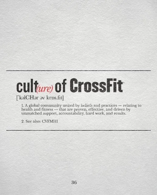 The CULTure of CrossFit