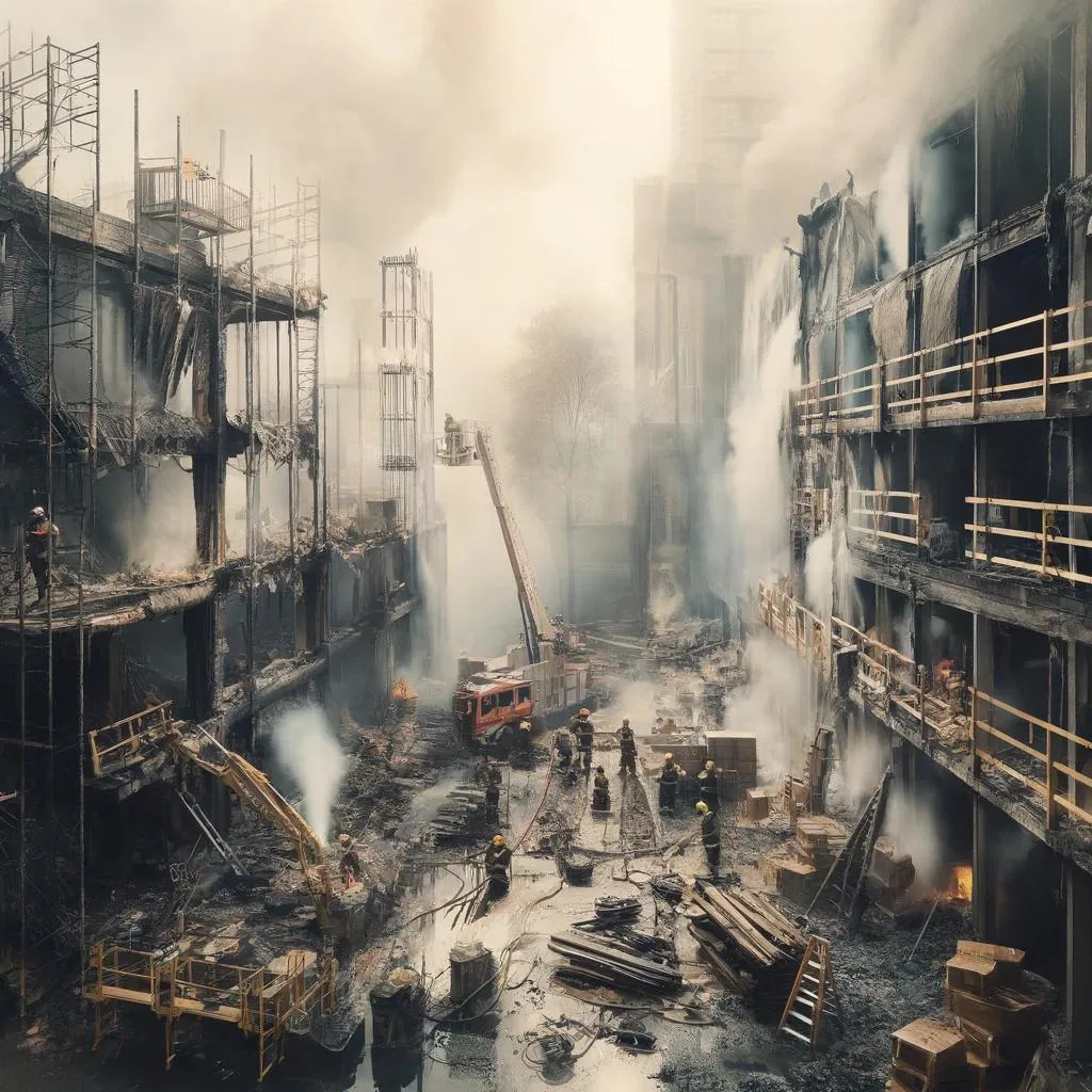 Fire damage restoration in Glamis, California