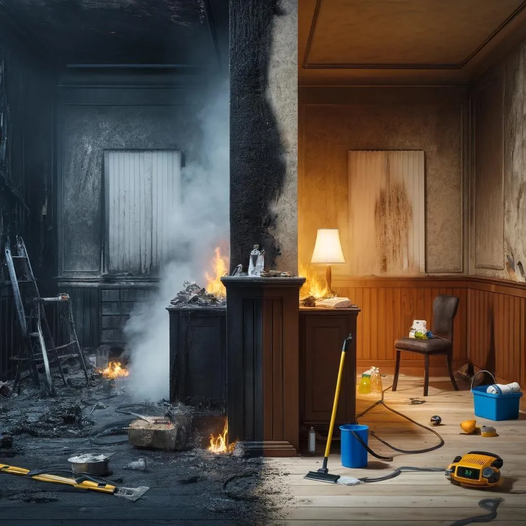 Fire damage restoration in Yuma Proving Ground, Arizona
