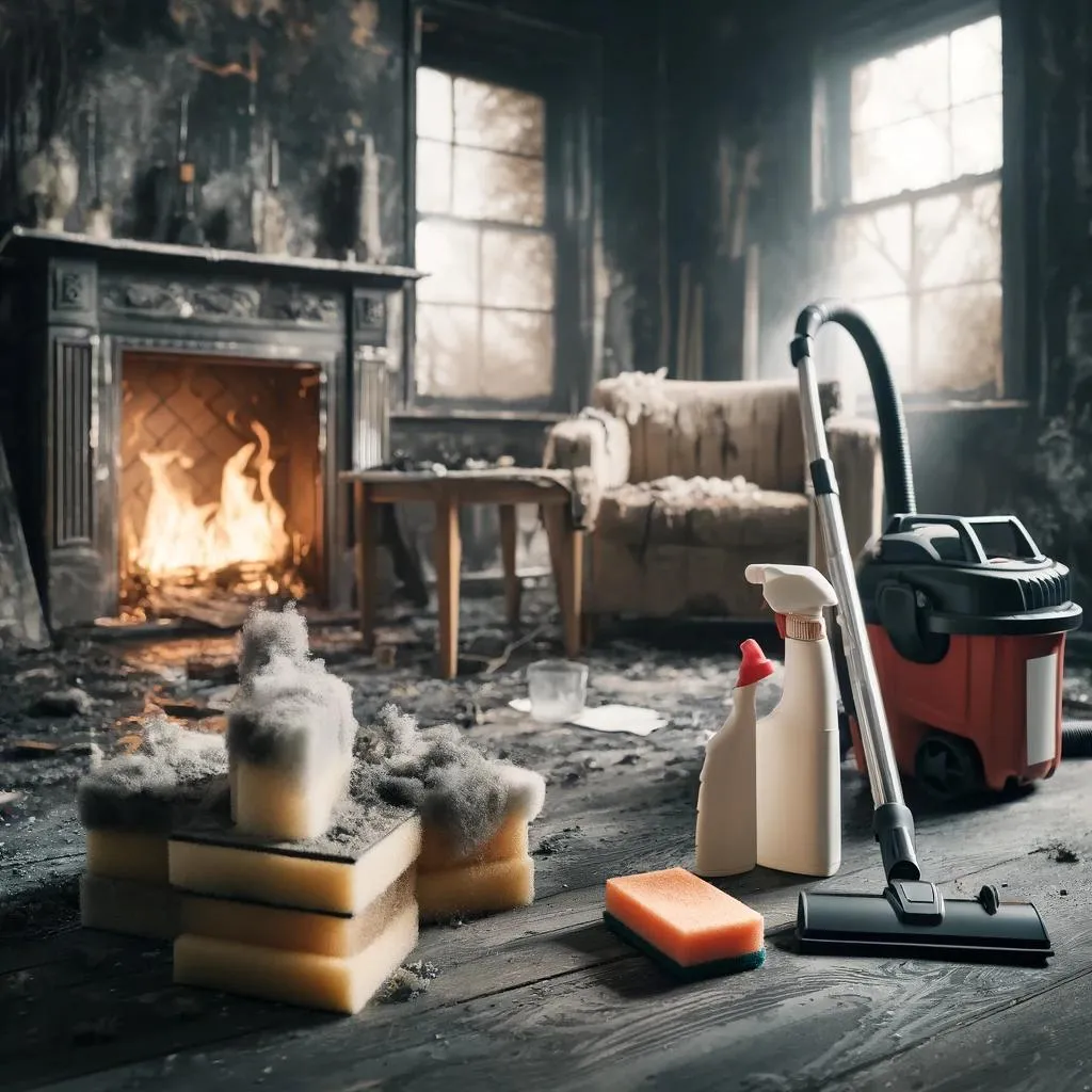 Smoke damage repair in El Centro, California