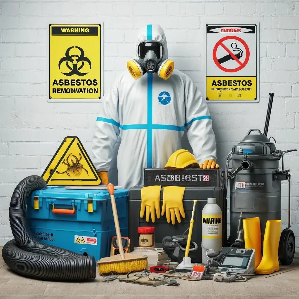 Asbestos remediation in Ogilby, California