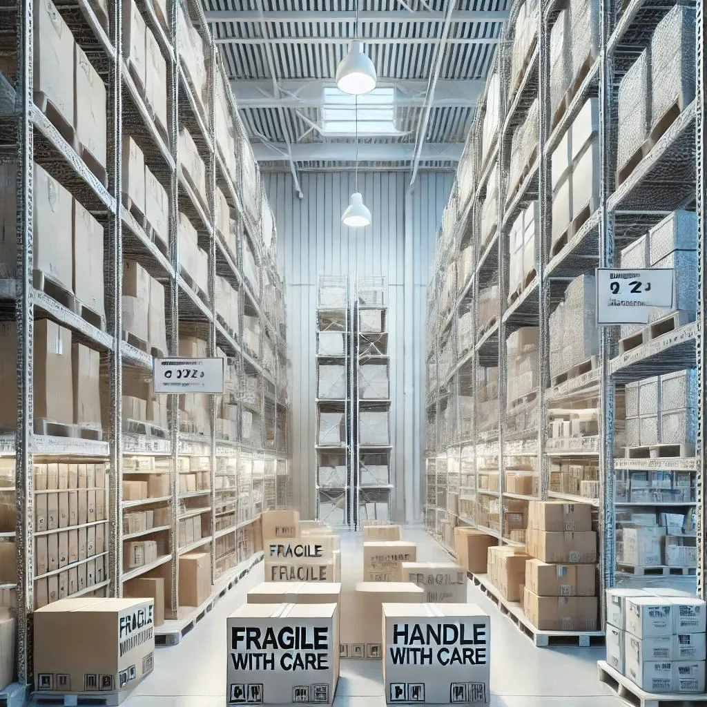 Contents packout and storage in Needles, California