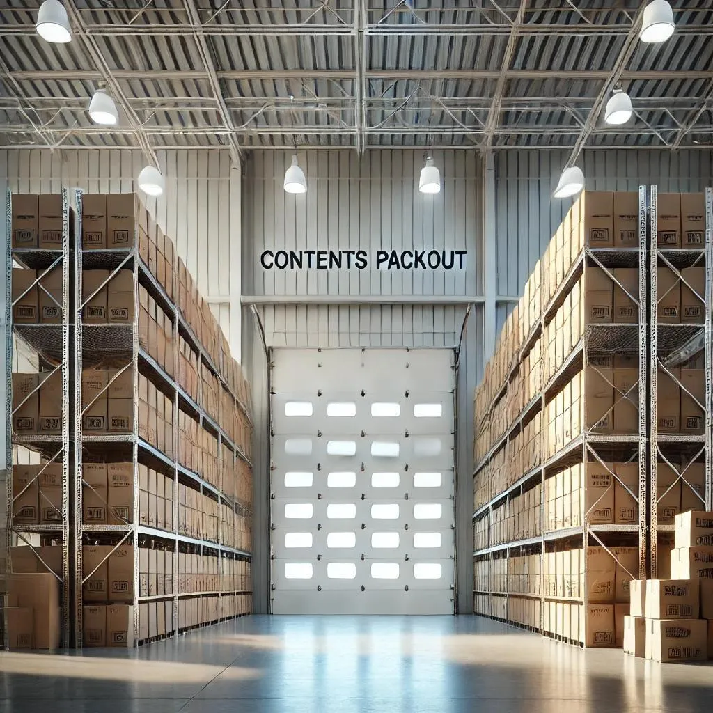 Contents packout and storage in Fortuna Foothills, Arizona