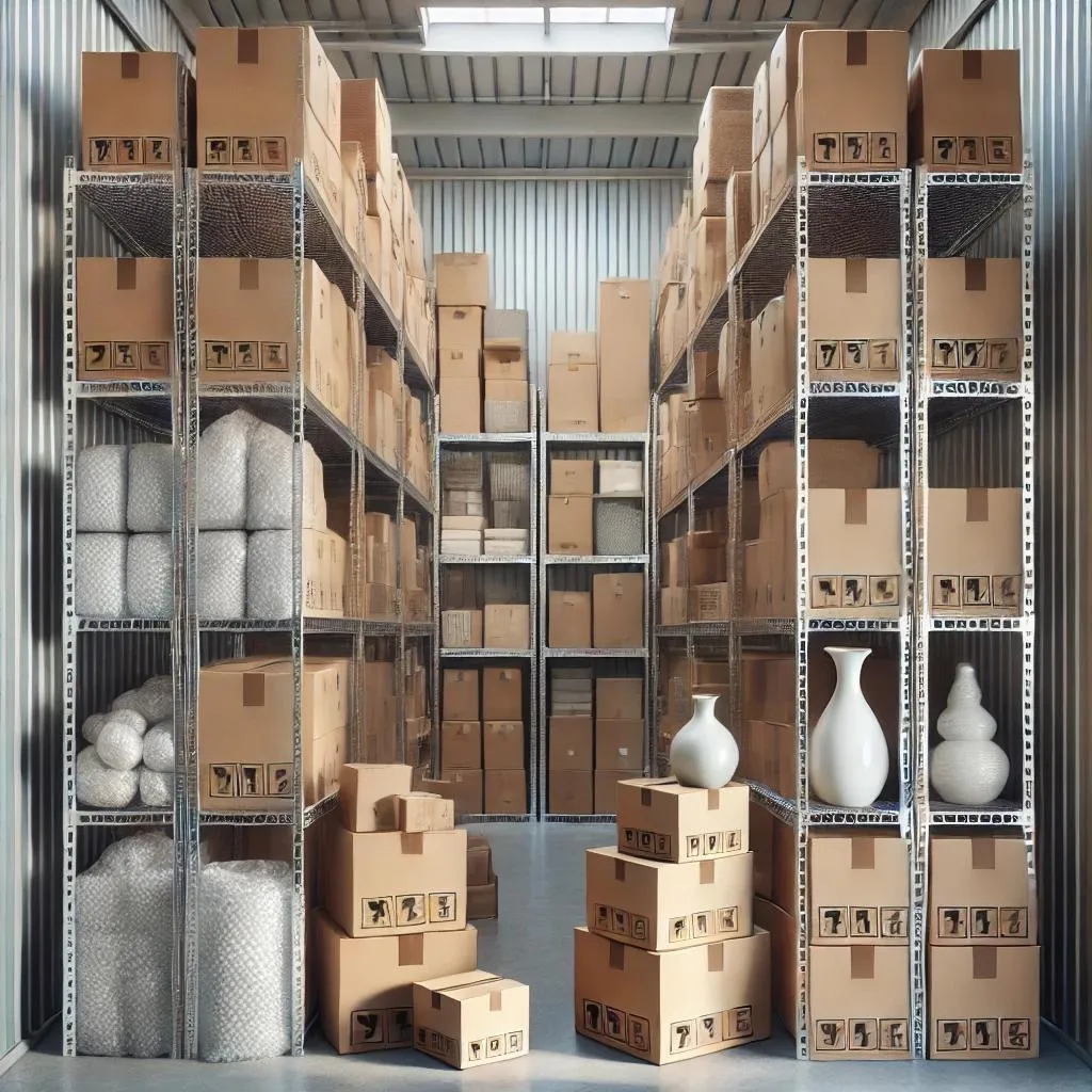 Contents packout and storage in Bard, California