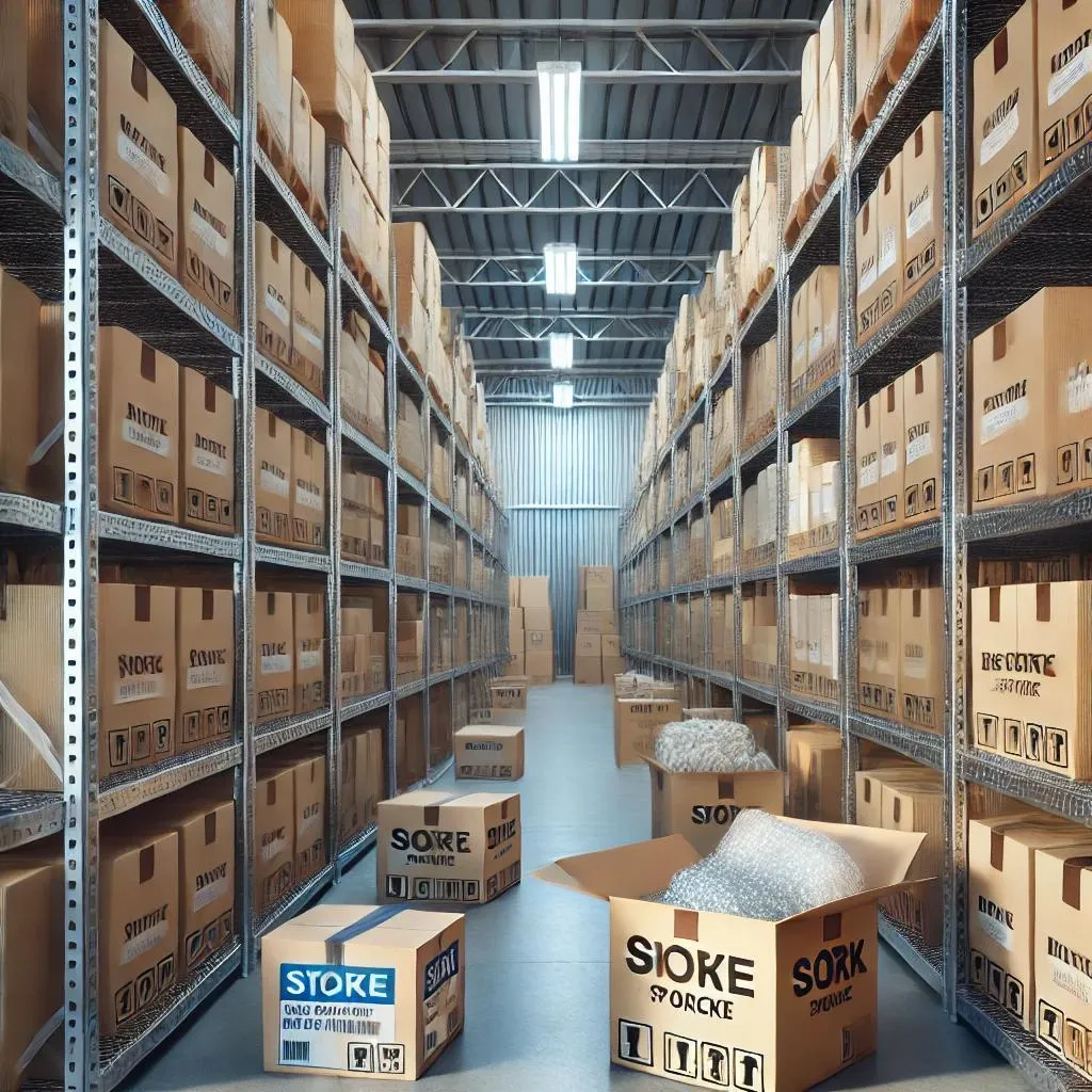 Contents packout and storage in Palo Verde, Arizona