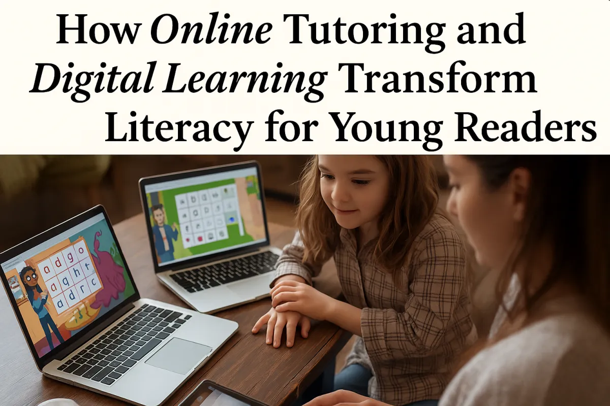 How Online Tutoring and Digital Learning Transform Literacy for Young Readers