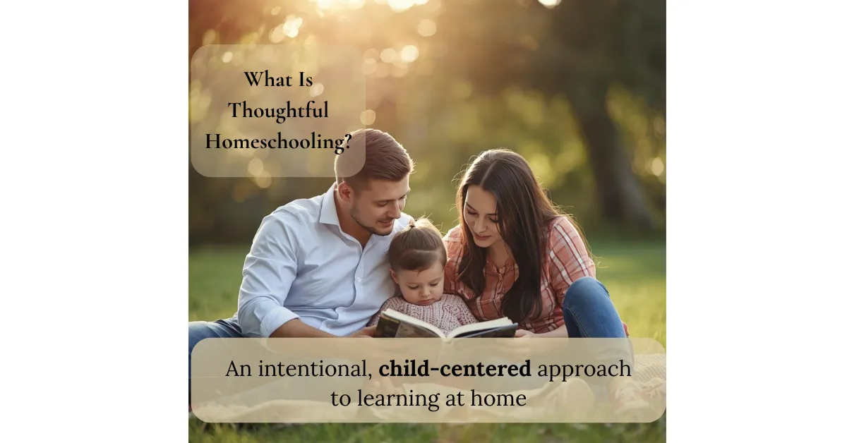 Family reading together
