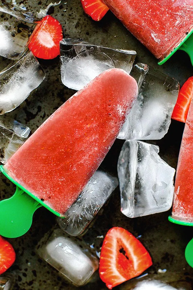 Berry Superfood Popsicles