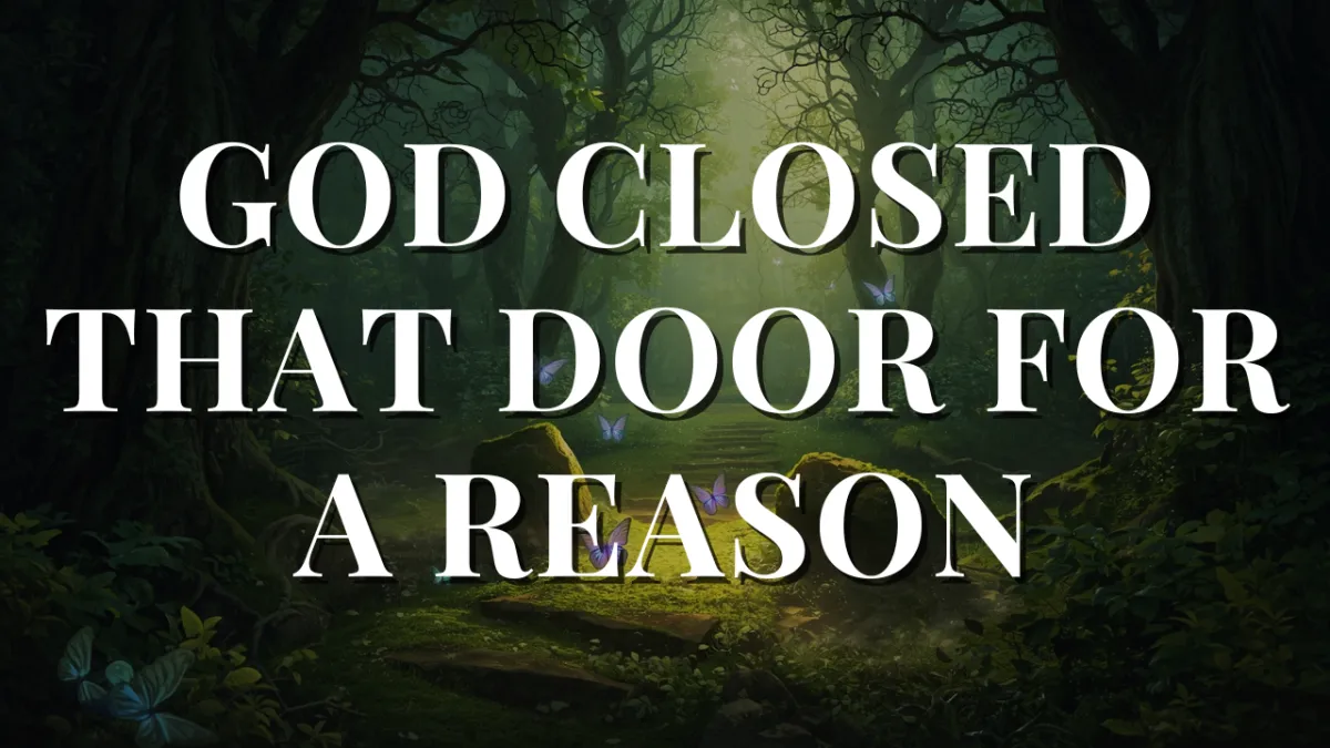The Courage to Walk Away: Why God Removes What No Longer Serves You