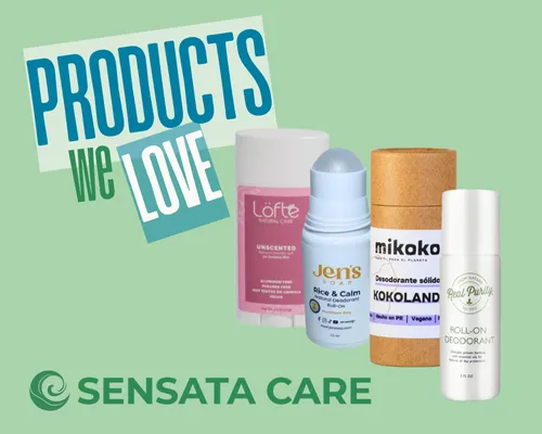 Products we love from PR for sensitive skin: Deodorants