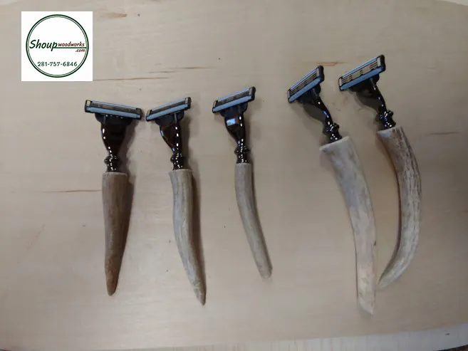 Antler Razor Holders