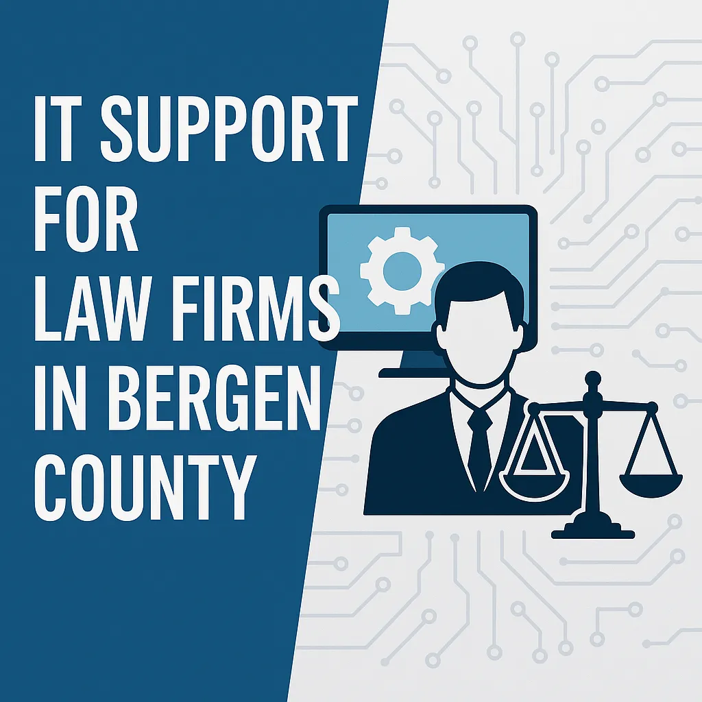 IT Support for Law Firms in Bergen County: Helping Attorneys Protect Clients and Stay Productive