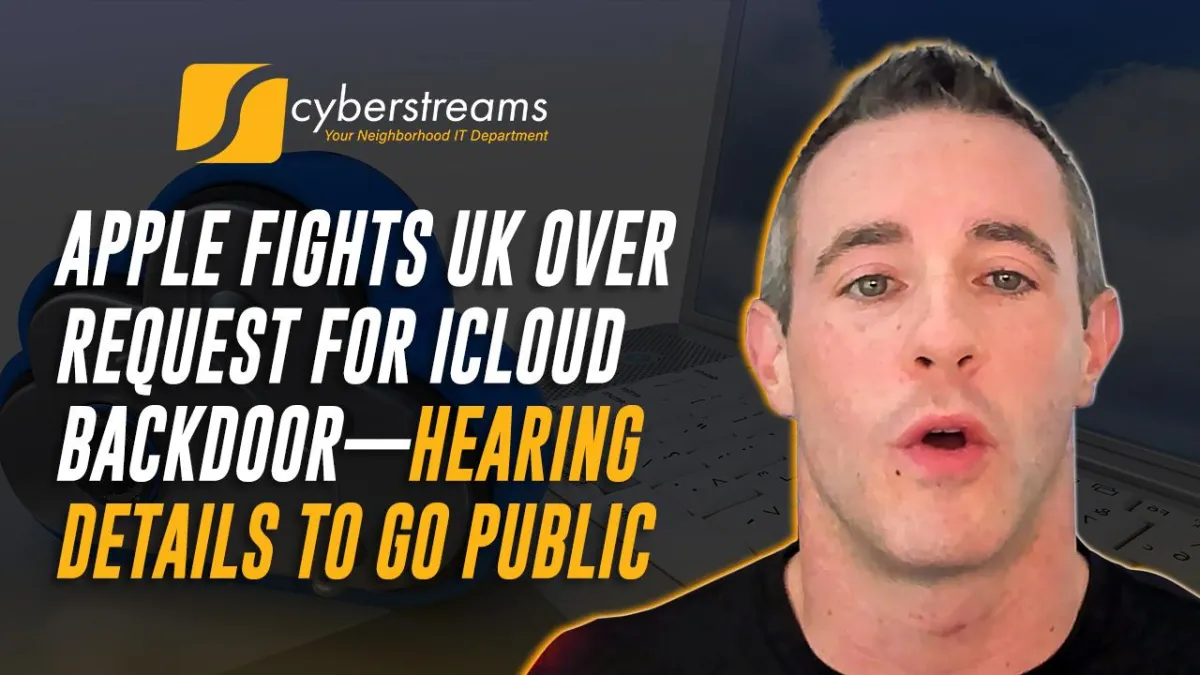 Apple Fights UK Over Request for iCloud Backdoor—Hearing Details to Go Public