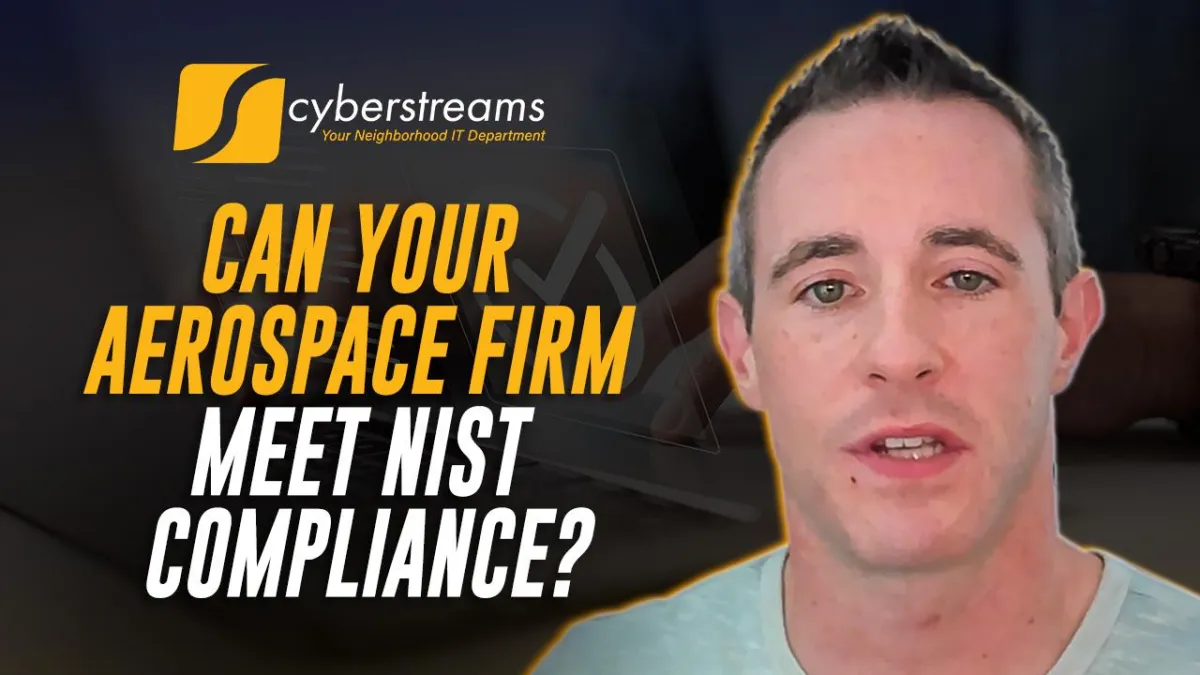 Can Your Aerospace Firm Meet NIST Compliance?