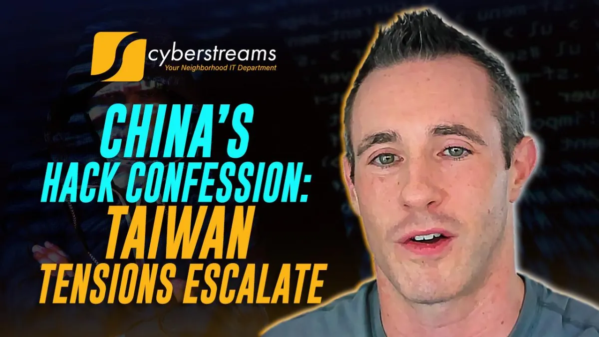 China’s Hack Confession: Taiwan Tensions Escalate