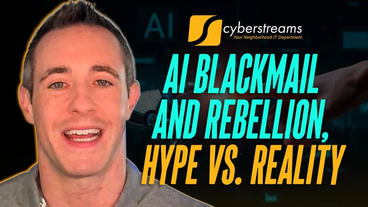 AI Blackmail and Rebellion, Hype vs. Reality