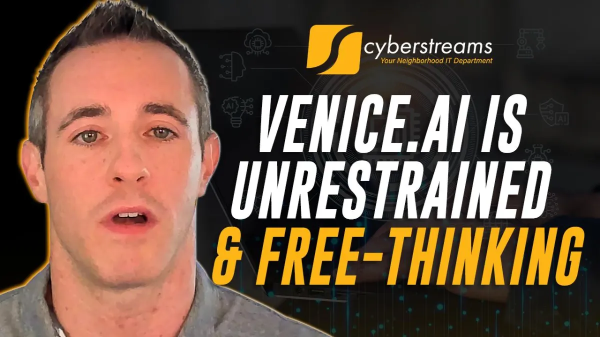 Venice.AI is Unrestrained & Free-Thinking