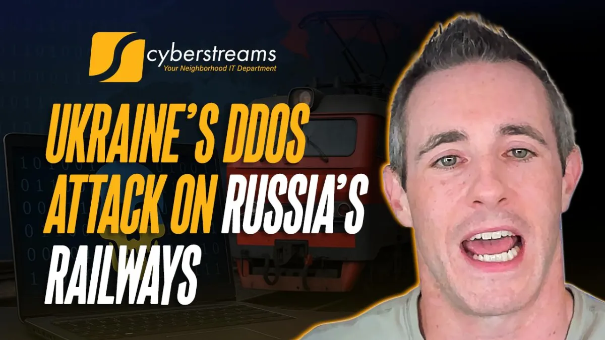 Ukraine’s DDoS Attack on Russia’s Railways