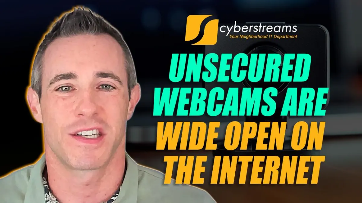 Unsecured Webcams Are Wide Open On The Internet
