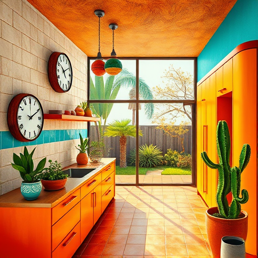 A high Renaissance-style illustration depicting kitchen remodel planning, featuring a grand, ornate drafting table centered in an elegant classical interior. The table is covered with vintage blueprints of kitchen layouts, architectural scrolls, and ornate quill pens, rendered with precision and artistic grandeur. Surrounding the table are intricately carved wooden chairs, antique compasses, magnifying glasses, and a glowing oil lamp, evoking scholarly sophistication. In the background, tall columns, richly patterned drapes, and polished marble floors create a timeless, majestic setting. Elegant shelves display copper pots, ceramics, and open scrolls with sketches of kitchen fixtures, utensils, and color schemes. Playful cherub figures hold miniature kitchen tools or peek over blueprints, adding whimsical charm. Warm muted golds, deep aubers, and rich marble whites evoke a calm, inspiring mood, blending meticulous craftsmanship with a touch of quirky personality. The scene emphasizes detailed artistry, thoughtful design, and the creative journey of a kitchen remodel in a refined, playful atmosphere.