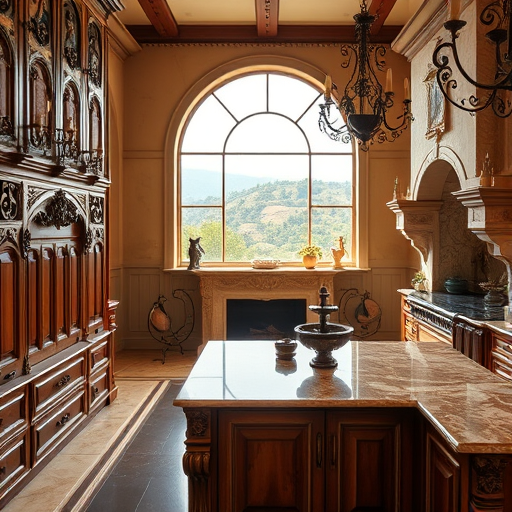 A vibrant blog cover illustrating the transformation of a budget kitchen remodel through geometric abstraction. The left side depicts a chaotic, cluttered kitchen with jagged, overlapping geometric shapes in warm earthy tones, showing worn cabinets, peeling tiles, mismatched appliances, and scattered utensils, conveying an unfinished, raw look. The right side features a sleek, modern kitchen created with clean triangles and parallelograms in cool hues like teal, light grey, and white, highlighting streamlined cabinets, countertops, and minimalist fixtures. A bold diagonal line composed of interconnected polygons separates the two scenes, emphasizing the transformation. Playful, stylized geometric shadows add depth, with tiny whimsical appliances, such as a small blender and quirky faucet, enhancing charm. The background transitions subtly from warm to cool tones, symbolizing progress from chaos to calm. The overall style is modern and artistic, with sharp lines and balanced colors, conveying an inspiring journey from a budget mishmash to a beautifully remodeled, spacious kitchen filled with bright, fresh energy.