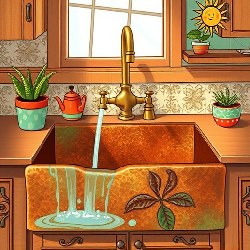 A detailed scene in Byzantine art style illustrating home remodeling in a cozy neighborhood. Decorated mosaic-like houses with ornate domed roofs, gilded accents, and intricate patterns highlight craftsmanship and tradition. Scaffolding and partially restored facades intertwine with stylized vines and blooming flora, creating a lively, harmonious atmosphere. In the foreground, whimsical cartoonish chisel and hammer tools with expressive eyes celebrate progress with playful expressions while sipping wine. Surrounding architectural elements feature shimmering Byzantine mosaics with gold, deep blues, and warm terracotta tones, evoking timeless artistry. The background offers a panoramic view of a serene village with rolling hills, mosaic houses, and elaborate churches with shimmering gold domes, all bathed in a warm, soft glow symbolizing pride and craftsmanship. Subtle motifs like scrolls and geometric patterns add depth and personality, representing the transformative journey of home renovation. The composition blends historical grandeur with a cheerful, approachable vibe, using a jewel-toned palette of cobalt blue, gold, burnt orange, and subtle cream for a regal yet inviting atmosphere ideal for celebrating traditional home improvement and renovation.