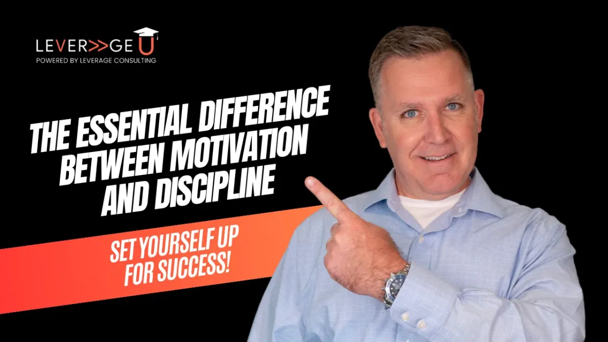 The Essential Difference Between Motivation and Discipline