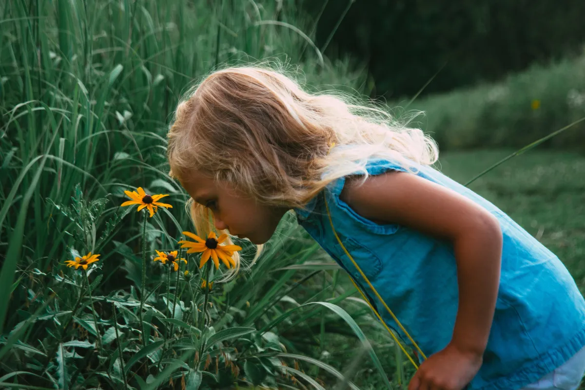 Take time to smell the flowers