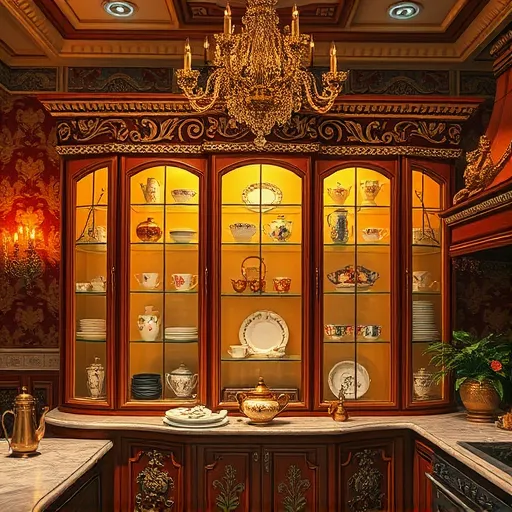 Elegant Kitchen Cabinets Glass Doors | Stylish & Modern Designs