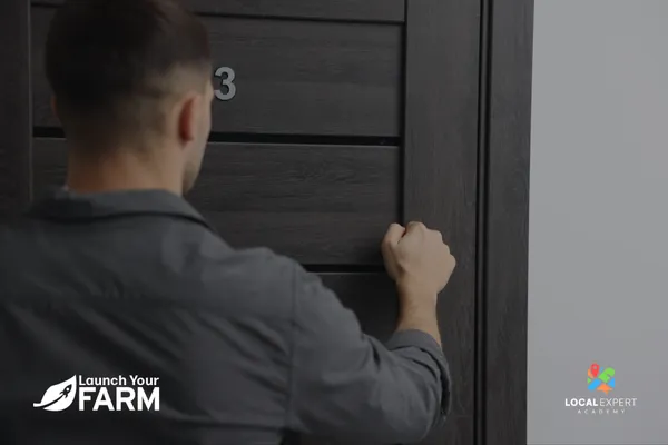 Should you door knock in your farm – pros and cons for real estate agents