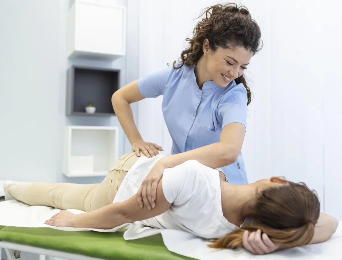 Modern chiropractic clinic using AI-powered front desk automation to book new patient appointments, manage online reviews, and grow practice visibility with Local Boost AI marketing solutions.