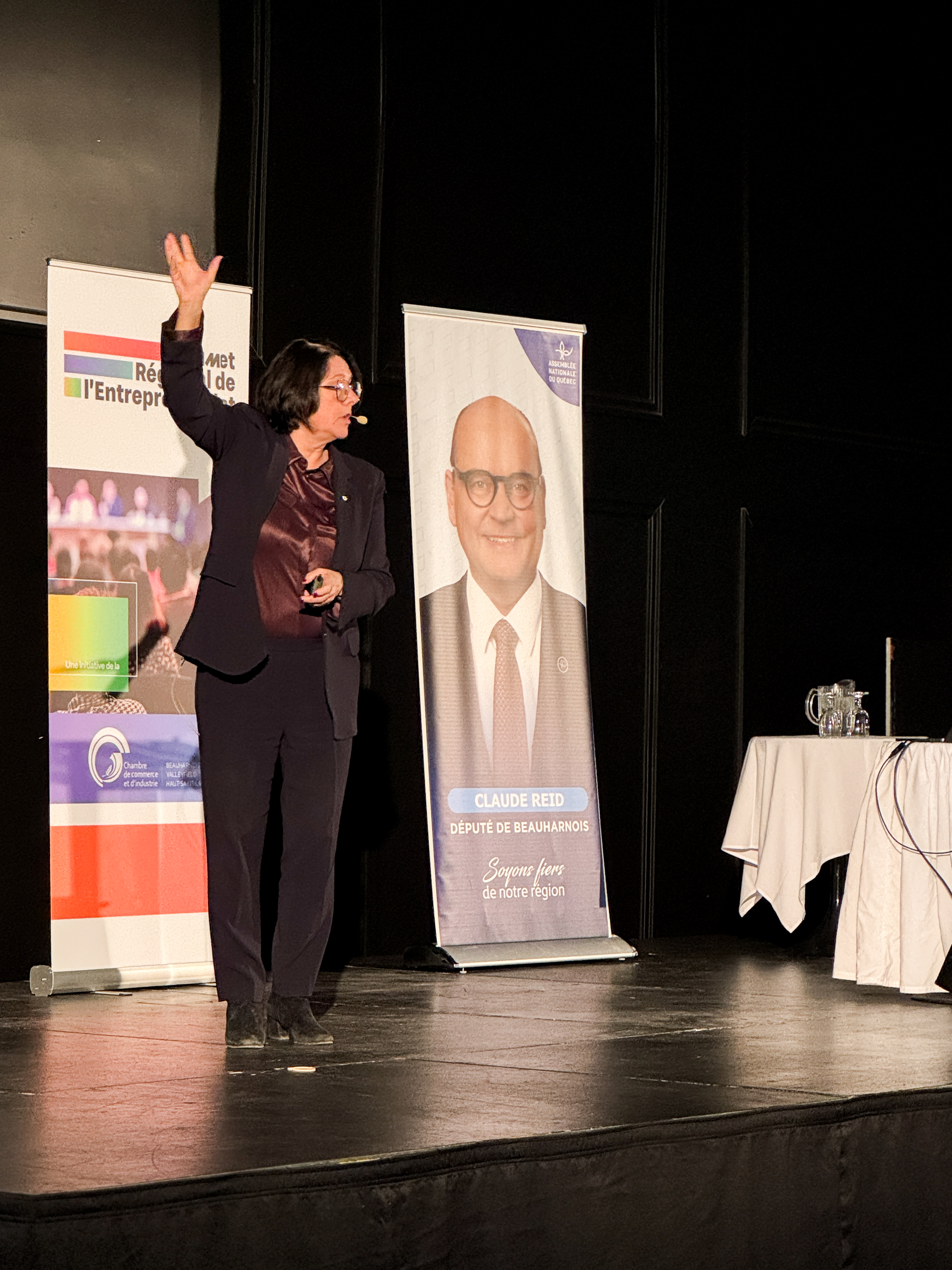 Danièle Sauvageau, Sommet Régional de l'entrepreneuriat, Salaberry de Valleyfield