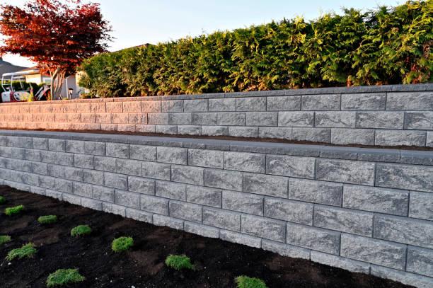 Stone Retaining Walls in Grand Isle County, Vermont