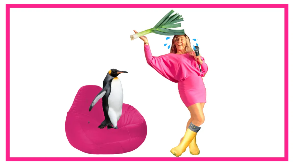 Yellow wellies, leeks and a penguin; a Business on a Beanbag podcast