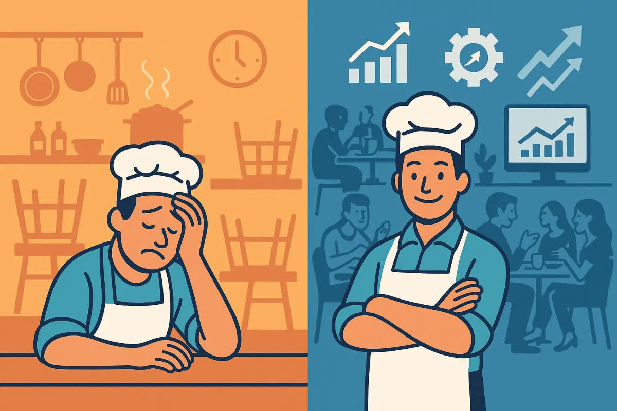 How to Stop Working 80-Hour Weeks While Your Tables Stay Empty (The Restaurant Owner's Guide to Getting More Customers)
