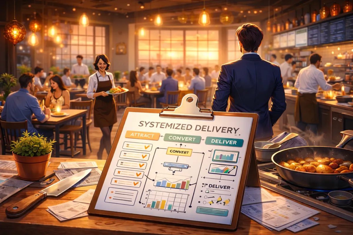 Systemize. This Is How Million-Dollar Restaurant Are Built.