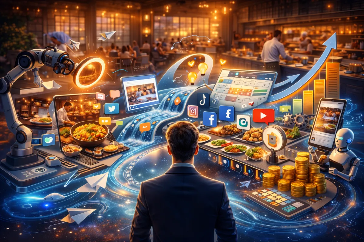 Restaurant Content Strategy Workbook: The Complete Guide to Social Media Content That Fills Tables