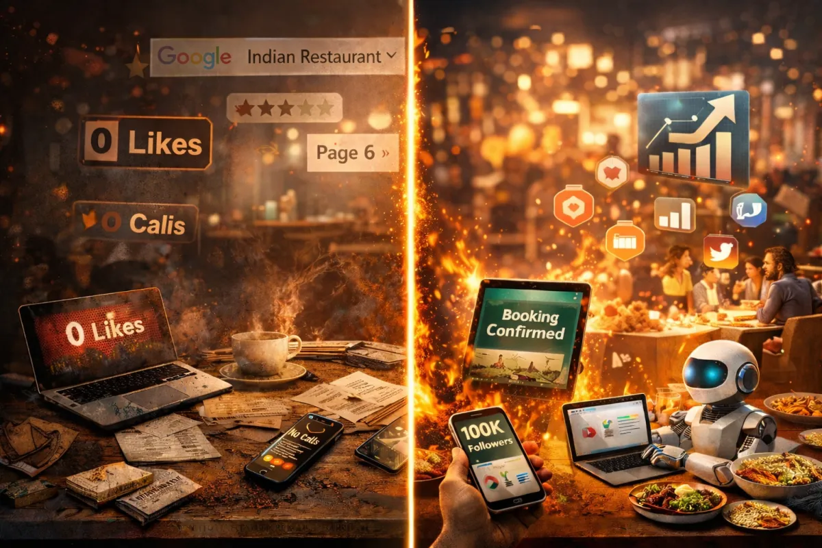 Why Your Indian Restaurant's Online Presence Is Quietly Destroying Your Brand (And How to Fix It)