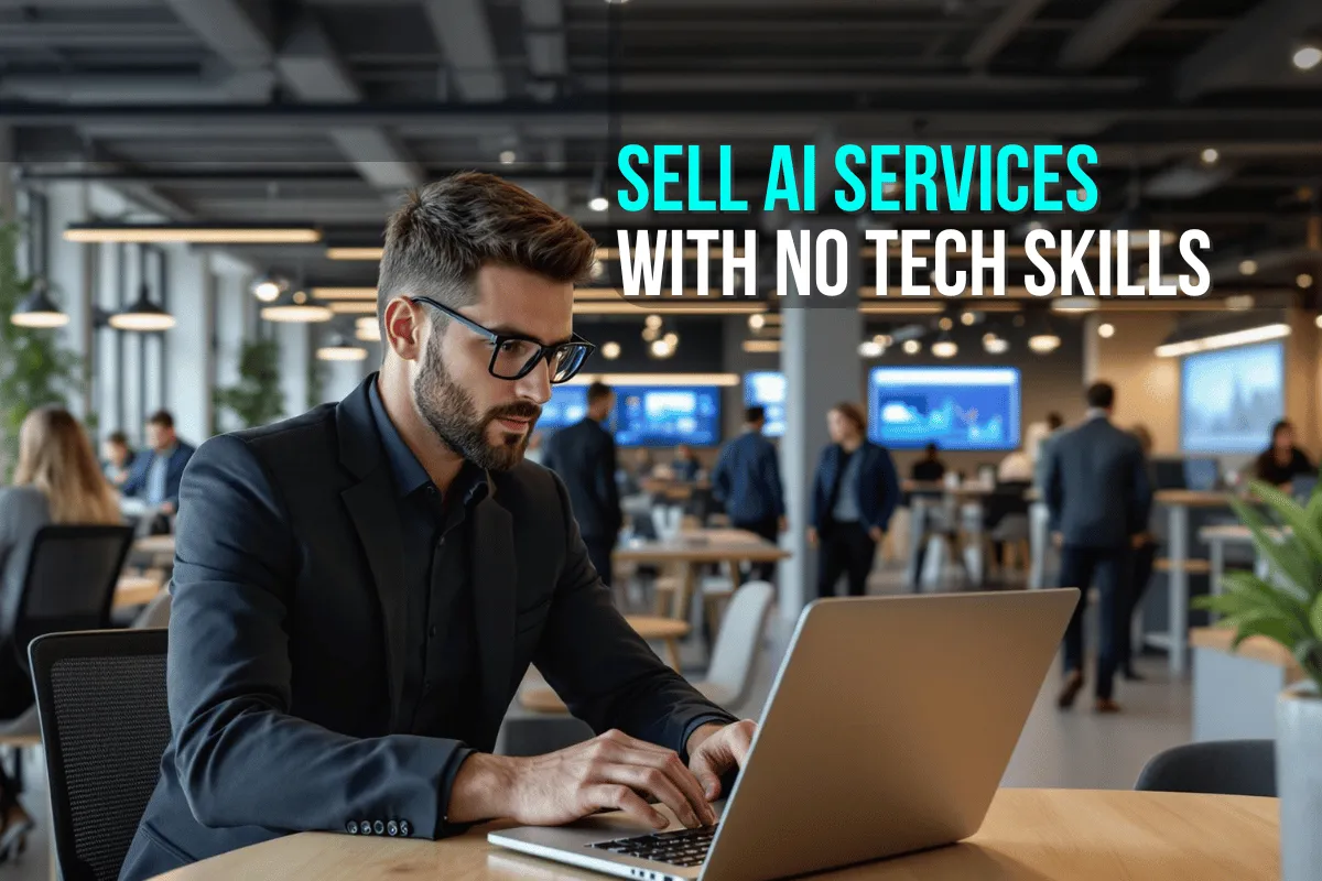 How to Sell AI Services Without Tech Skills in 2025