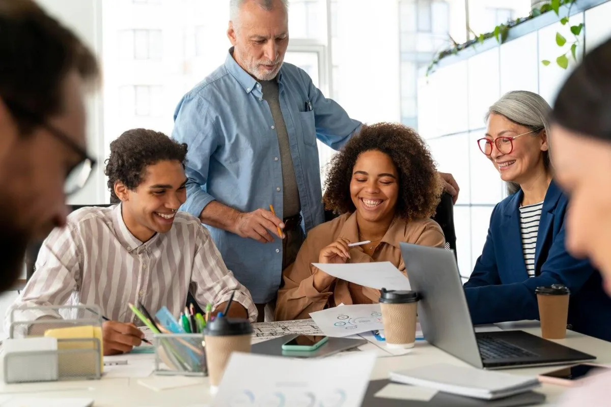 People working as a team - Strong Culture