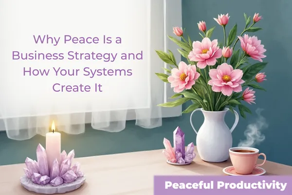 Peace is a Business Strategy