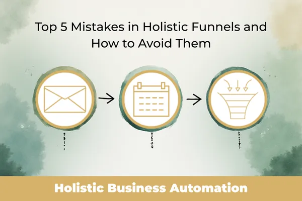 Top 5 Mistakes in Holistic Funnels and How to Avoid Them
