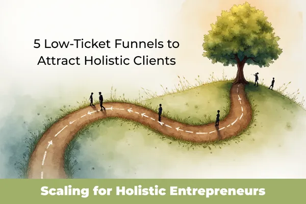 5 Low-Ticket Funnels to Attract Holistic Clients