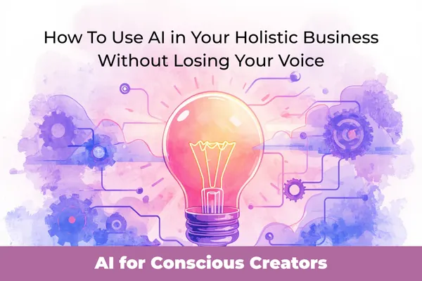 How To Use AI in Your Holistic Business Without Losing Your Voice